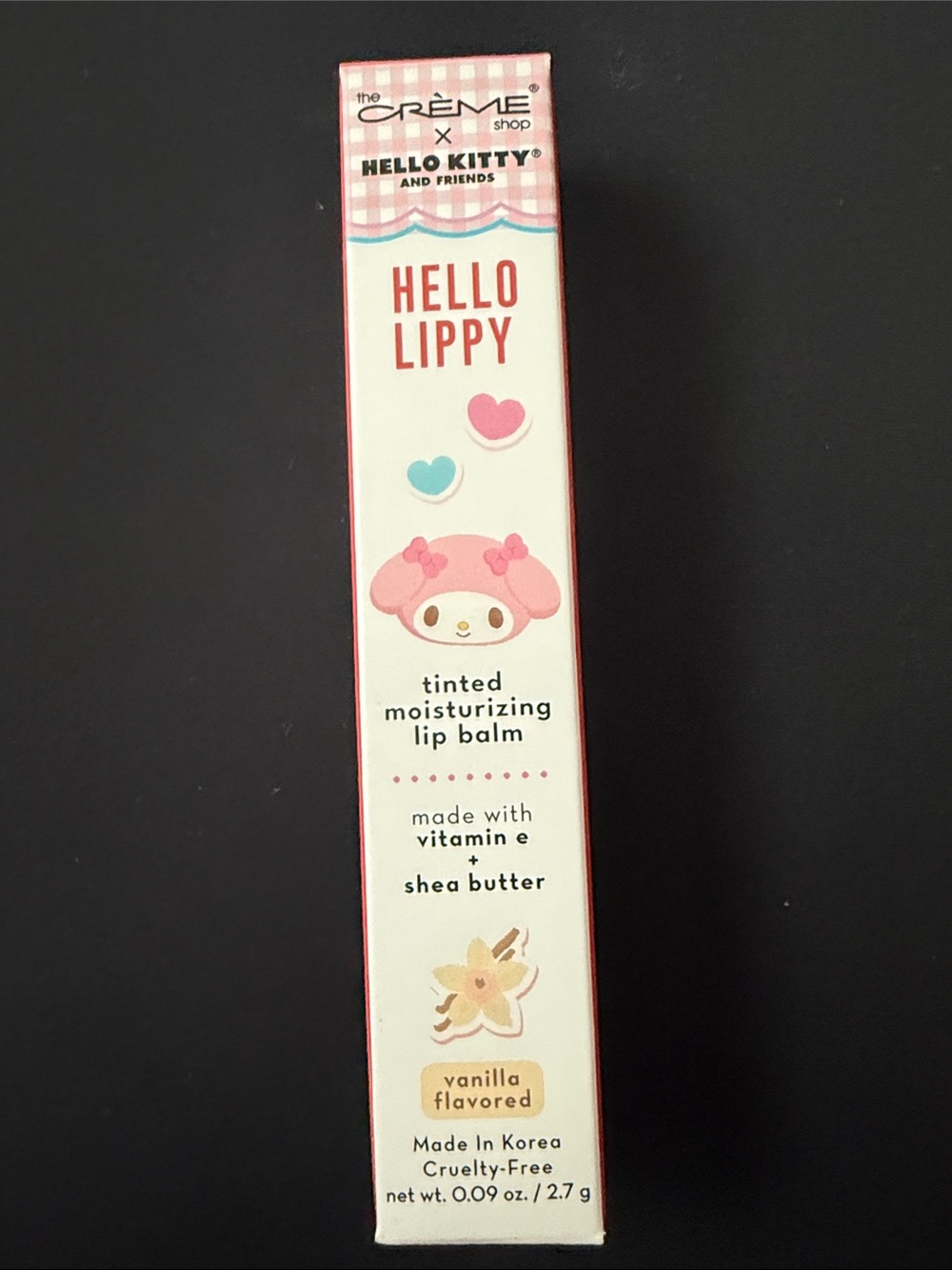 NWT The Crème Shop x Hello Kitty Hello Lippy Tinted Lip Balm - vanilla